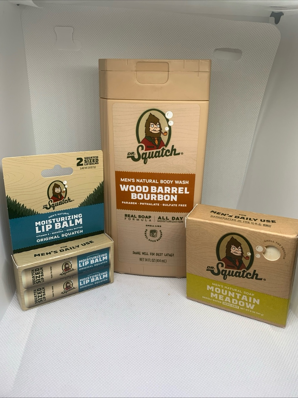 Dr Squatch 3 piece Bundle. New.